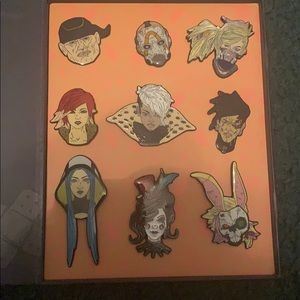 9 piece Borderlands 3 pin set